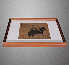 九龙坡书画装裱配框服务案例